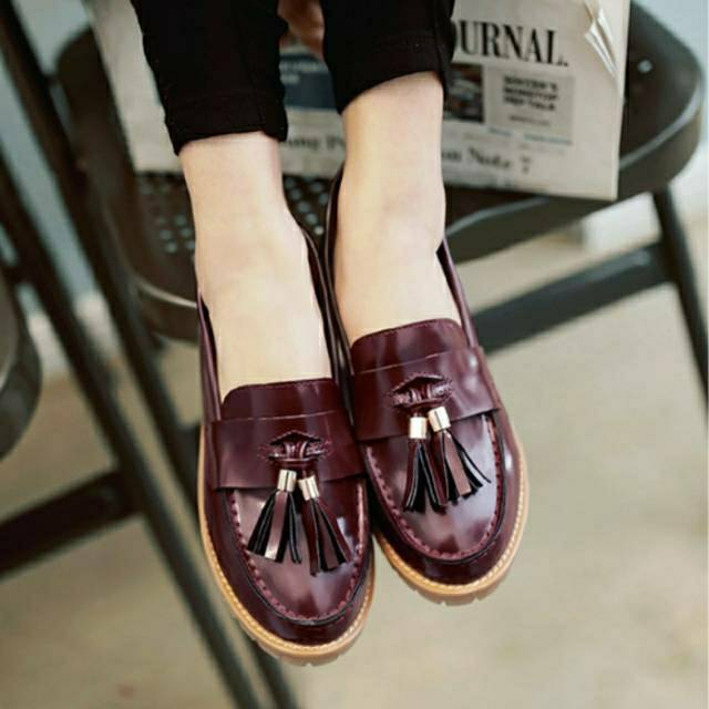  Sepatu  docmart wanita  jedun terlaris hitam sepatu  