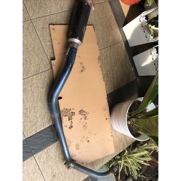 Knalpot Fullsystem Proliner carbon cbr 150