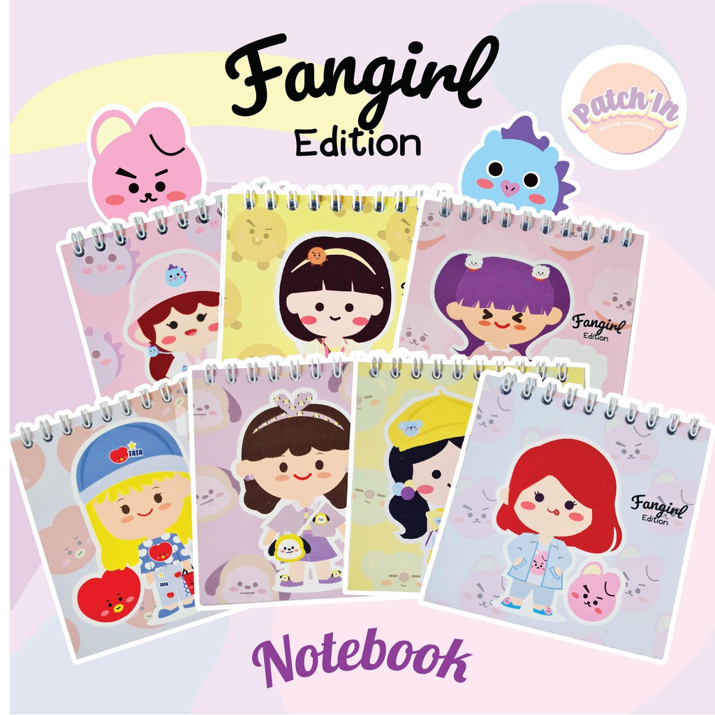 

Notebook Buku Tulis FANGIRL BT21