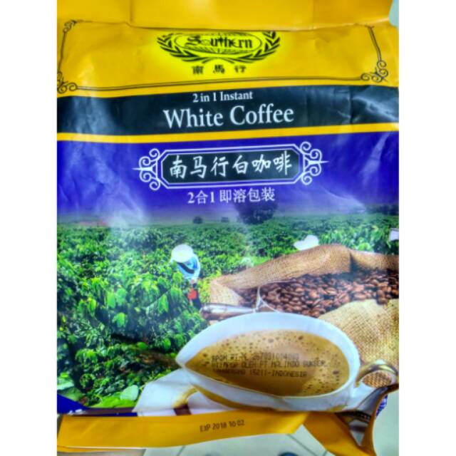 

Southern White coffee 2in 1. Isi 15 sachet