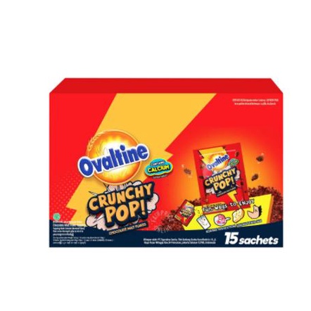 

[Thailand] Ovaltine Chocolate Malt Flakes - Crunchy Pops, 15Sachets