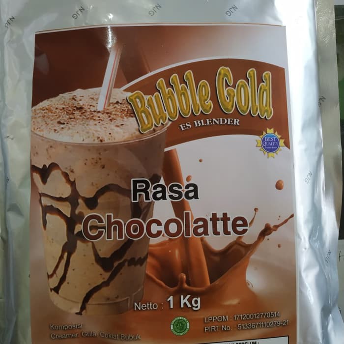 

Bubble Gold Rasa Coklat 1kg