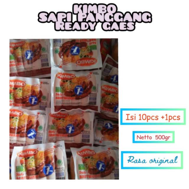 

Kimbo Sosis Sapi Panggang