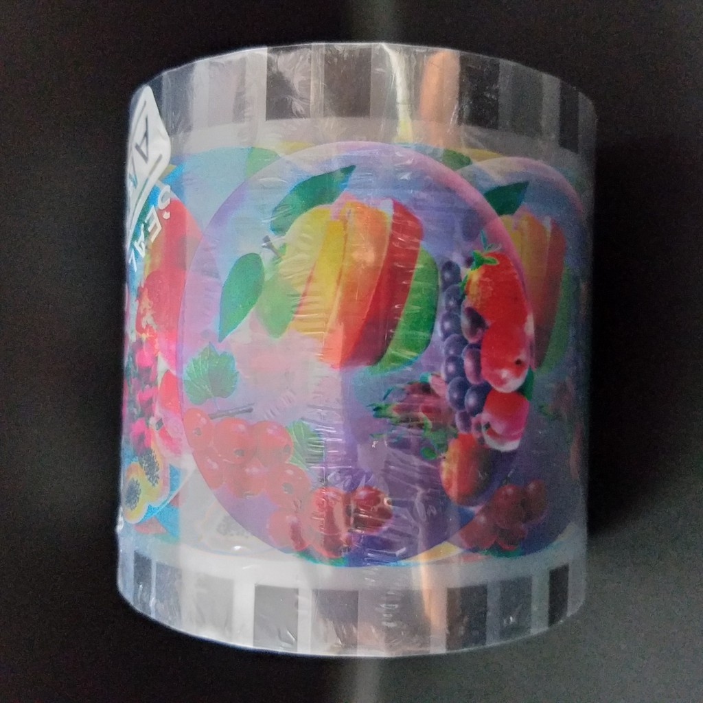 Plastik lid cup karakter/ lid cup mesin/ Plastik Penutup Gelas Popice