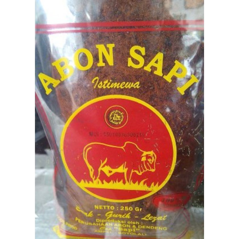 

ABON SAPI SUPER Cap Sapi 250gr