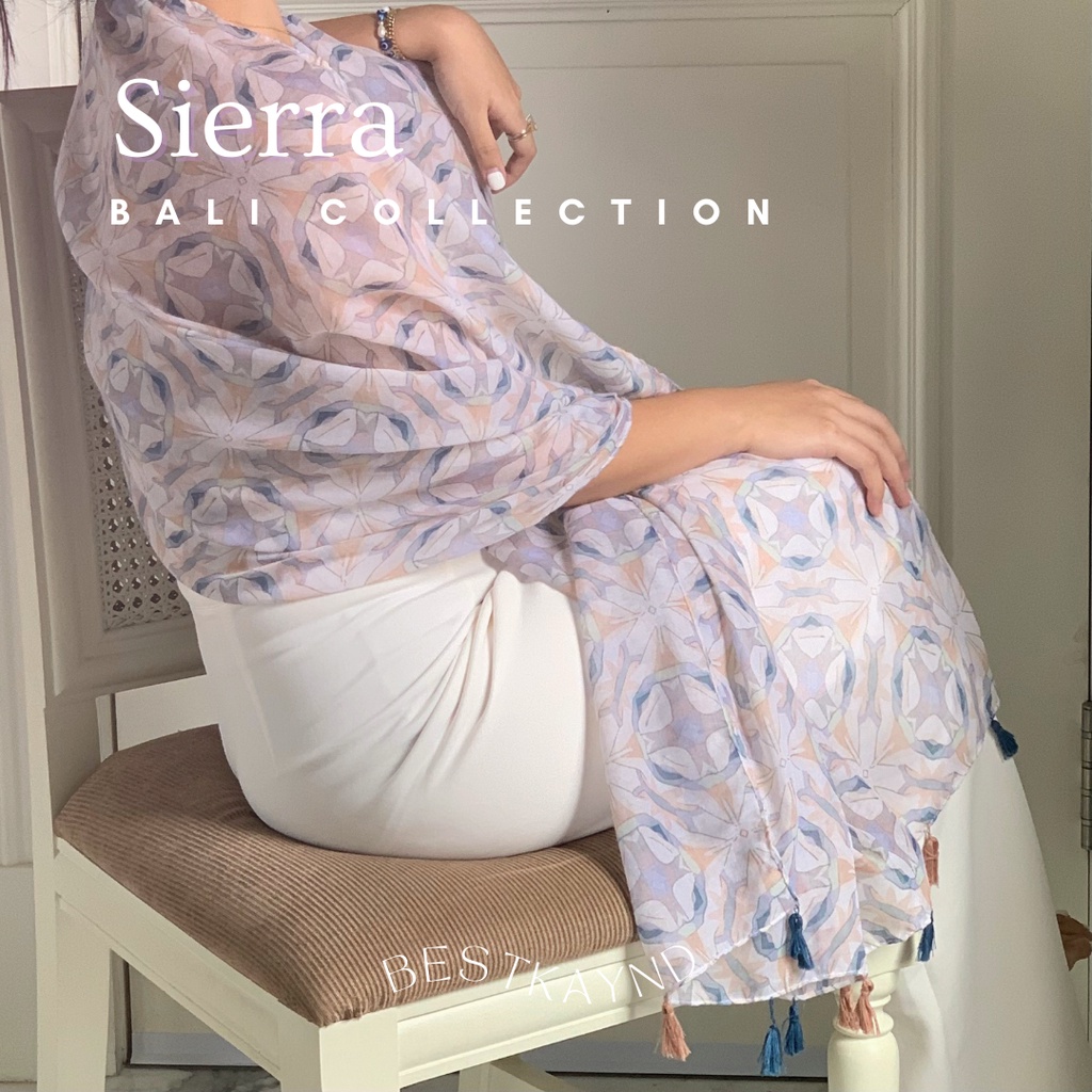 Sierra Shawl - Bali Collection | The Best Kaynd |  Premium Scarf Selendang Pashmina Syal Shawl Pasmina Hijab Kain Batik