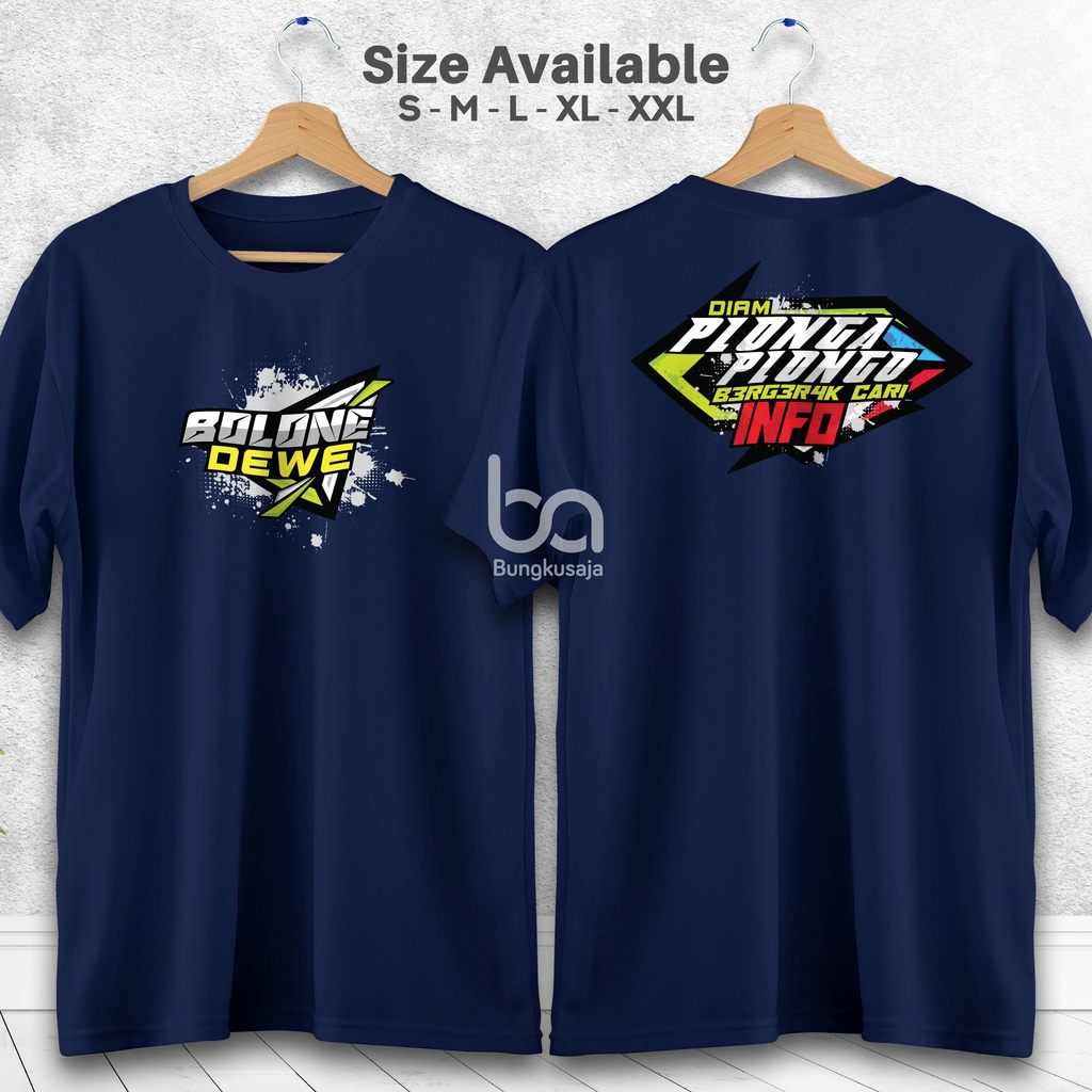 Kaos Bolo Dewe Diam Plonga Plongo Bergerak Cari Info Tshirt Tiktok Baju Distro