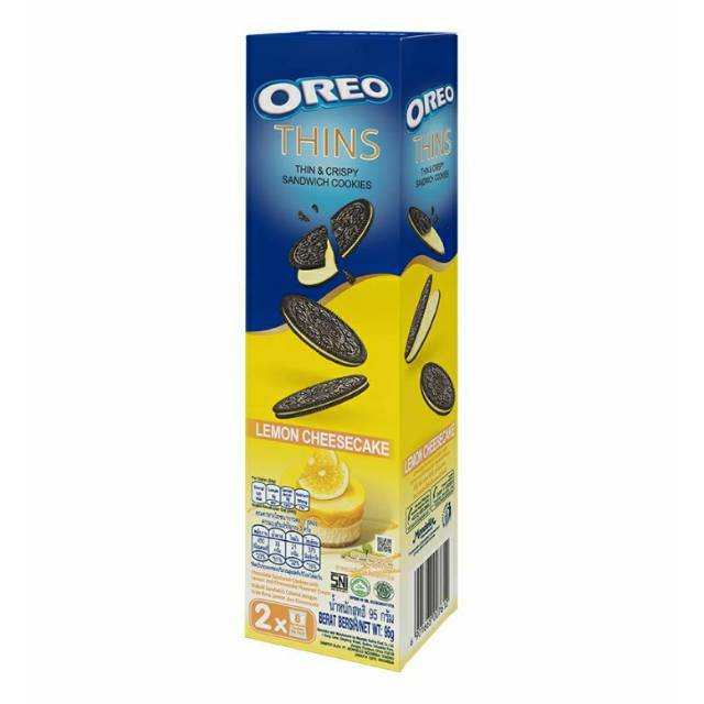 

Kraft Sandwich Oreo Thins Lemon Cheesecake 95G