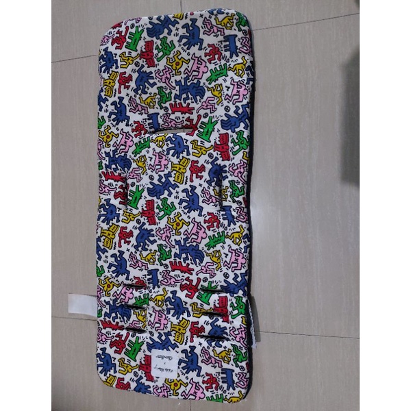 Alas Stroller Seat Liner Keith Haring Cocolatte (preloved)