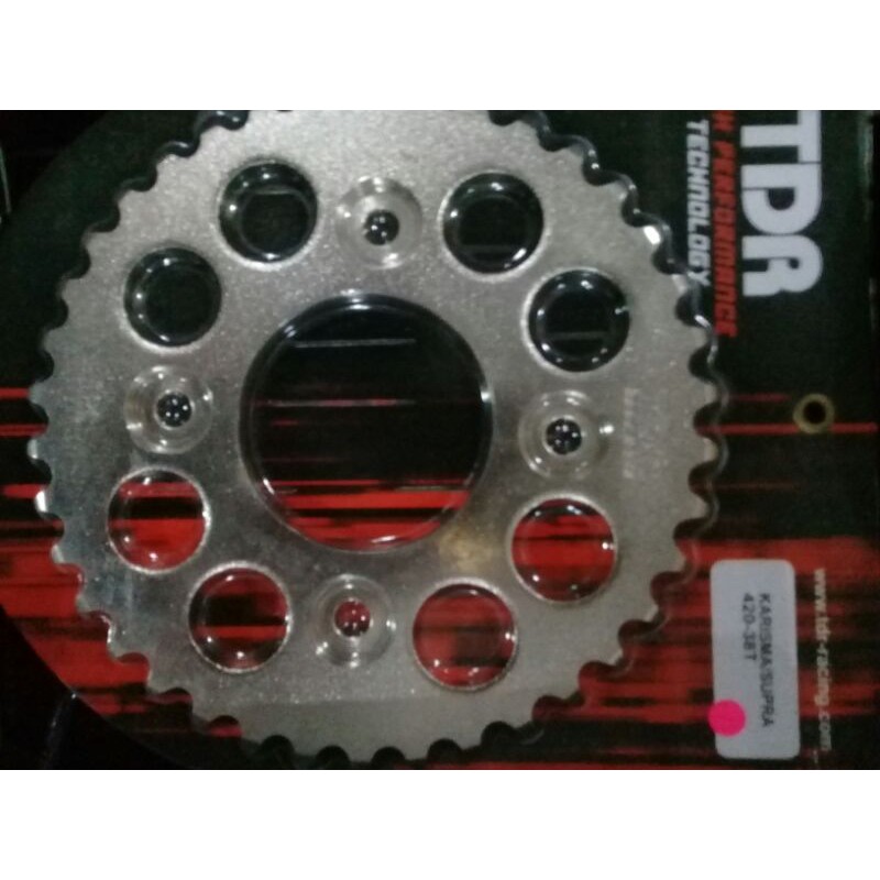 GEAR BELAKANG TDR KHARISMA / SUPRA X125 420-37T 38T