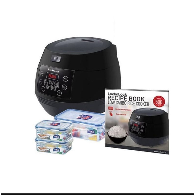 RICE COOKER LOCK N LOCK SMALL LOW CARBO