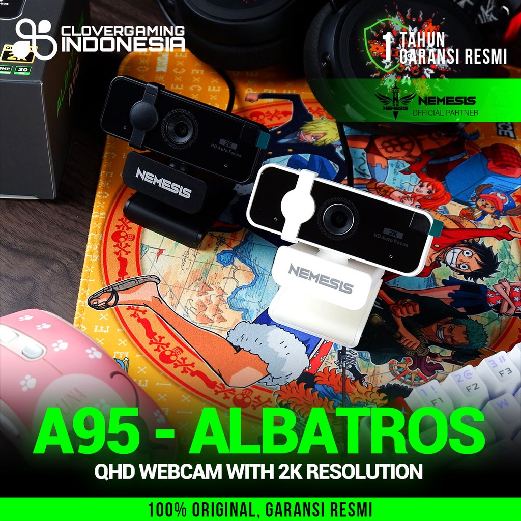 Jual Nyk Nemesis A95 Albatros Qhd Webcam With 2k Resolution Shopee Indonesia 