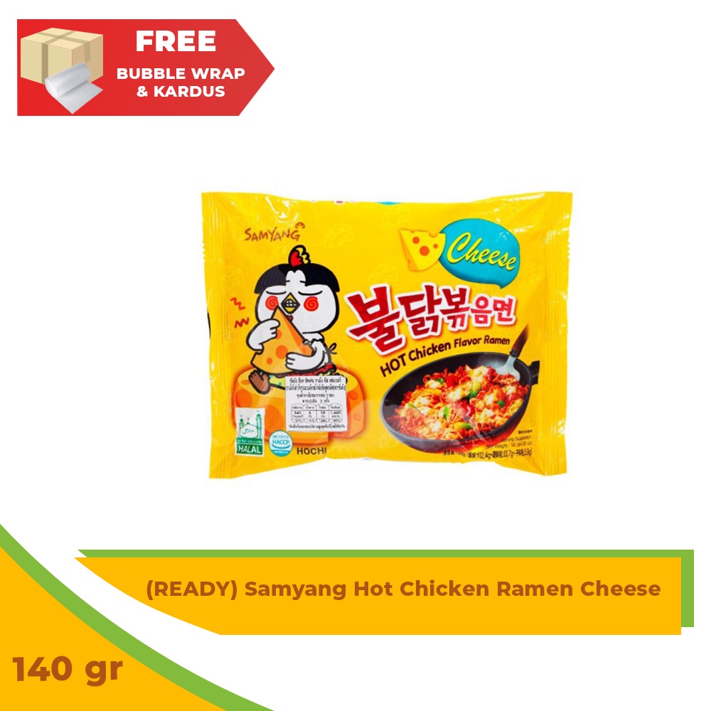 

Ready! Samyang Hot Spicy Chicken Cheese Ramen / Samyang Keju