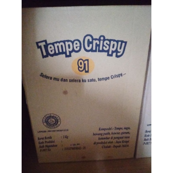 

kripik tempe original 250g