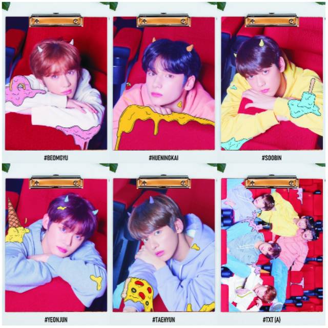 

[READY/BISA COD] PAPAN UJIAN/CLIPBOARD KPOP TXT THE DREAM CHAPTER : STAR "CROWN" VERSI 1
