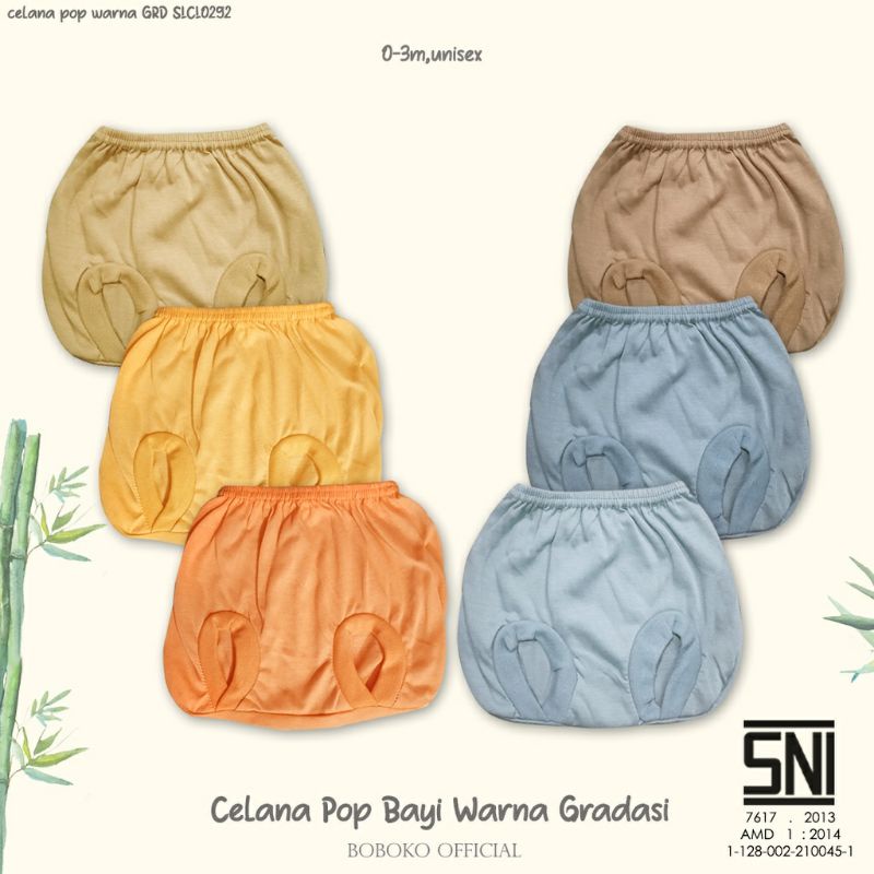 Boboko Celana Pop Nb/Celana pop bayi warna