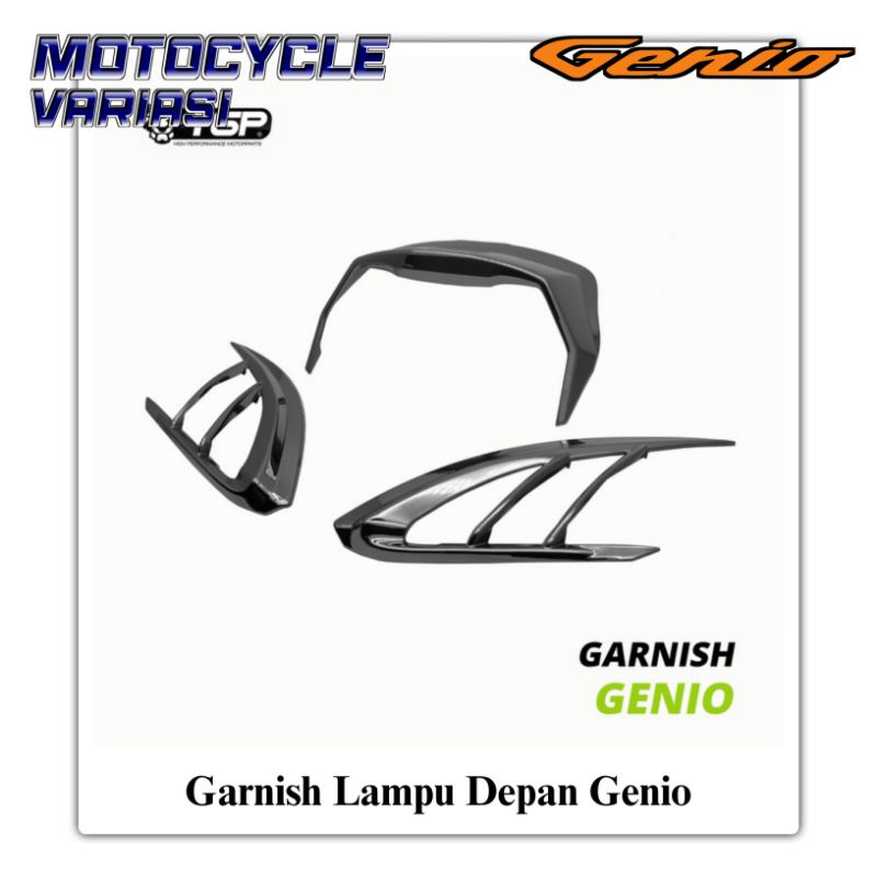 Garnish Lampu Depan Genio Garnish Genio Cover Lampu Depan Genio