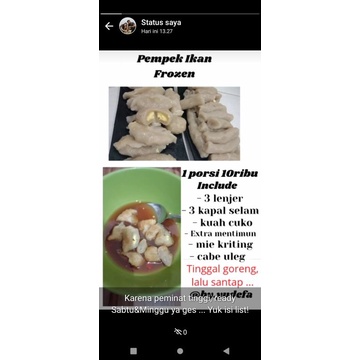 

Pempek Ikan Frozen