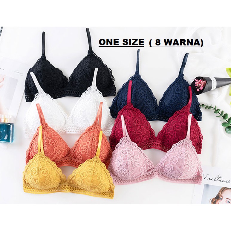 BH BRA Push up + Spon Tanpa Kawat - BD