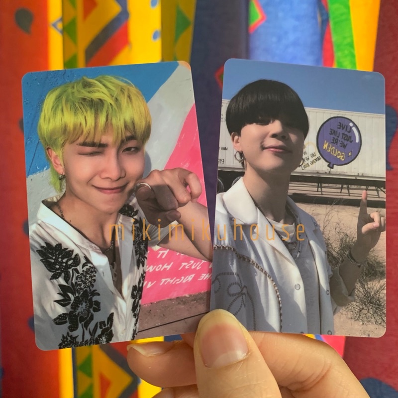 READY OFFICIAL BTS PHOTOCARD LUCKY DRAW SOUNDWAVE M2U POWERSTATION PC PWS PEACH CREAM BUTTER ALBUM L