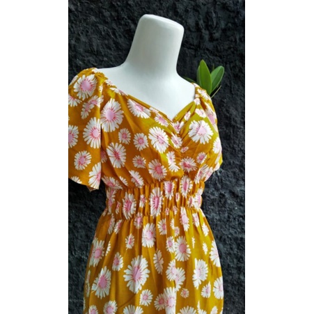 DRESS ZHARA PENDEK BALI/ Dress Zahra pendek.
