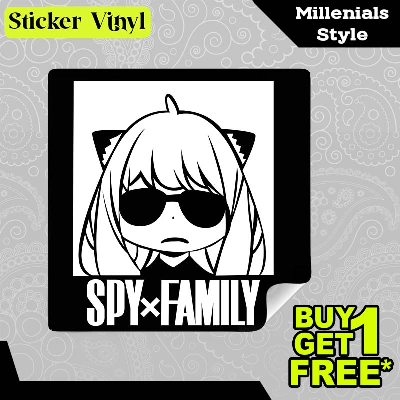 

Stiker Sticker Anya Spy X Family Karakter Cewek Lucu Kartun Animasi Jepang Aesthetic Bahan Vinyl Satuan Anti Air