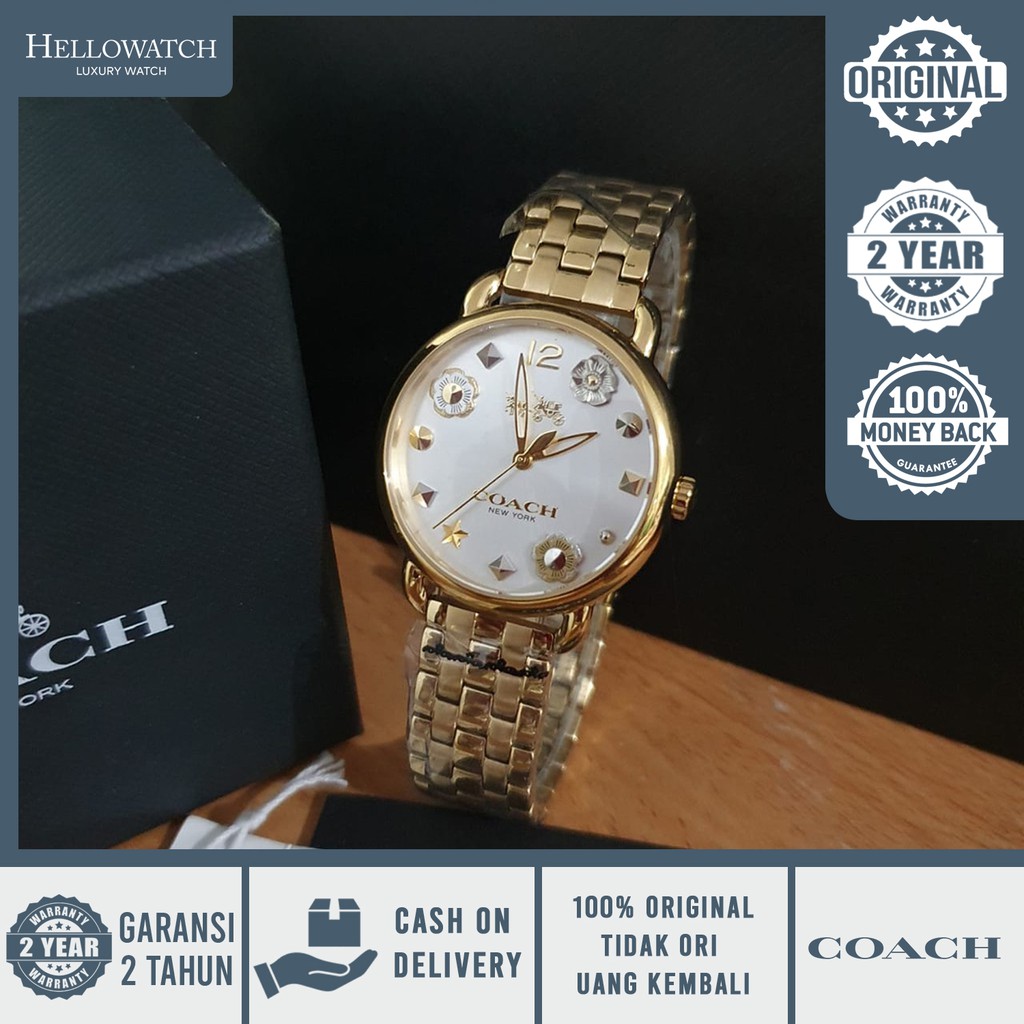 [ ORIGINAL - COACH WATCH ] Coach 1485513 Stainless Steel Strap