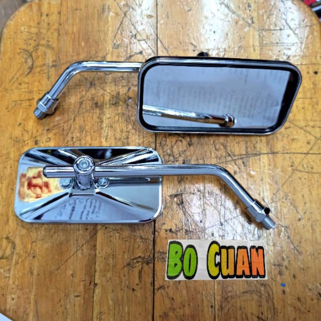 Spion KLASIK KOTAK  Chrome