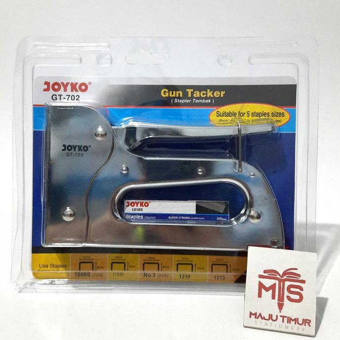 

Murah Gun Tacker Joyko Gt-702 / Besi Stapler Tembak + Free Isi Staples