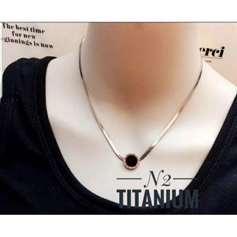Kalung Titanium Bulgari