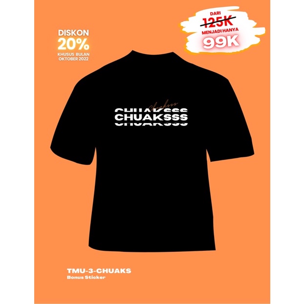 T-SHIRT TMU-3-CHUAKS
