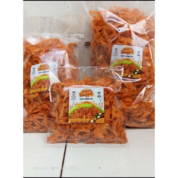 

keripik singkong serut daun jeruk by Dina 500gr