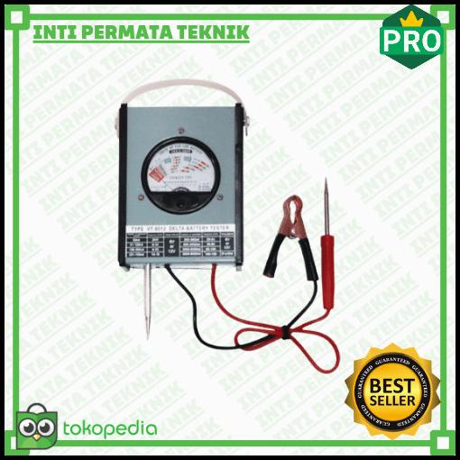 Battery Tester Delta - Alat Ukur Kapasitas Aki - Aki Motor - Aki Mobil
