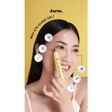 (GOSEND/COD) JARTE EYE GLAZE GEL | EYE CREAM | PEPTIDE