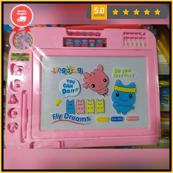 

Papan Tulis Anak Magnet Besar Board Drawing Panjang 40 Cm Ready789