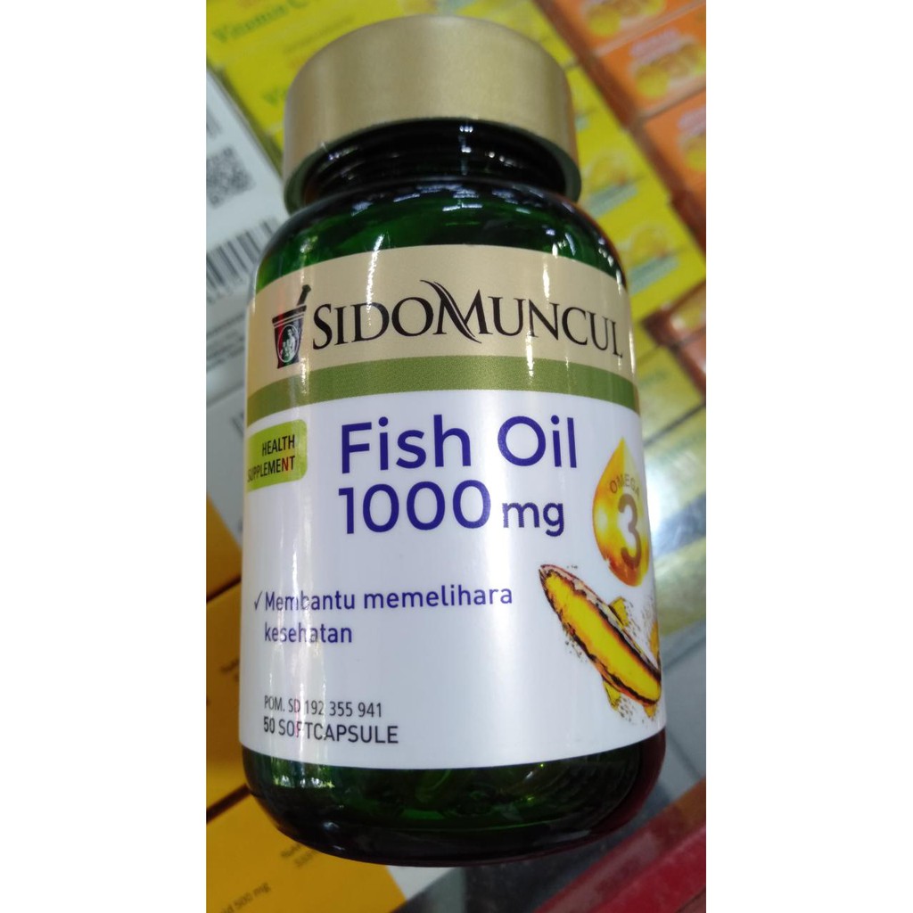 Sidomuncul Fish Oil Soft Kapsul 50 Kapsul