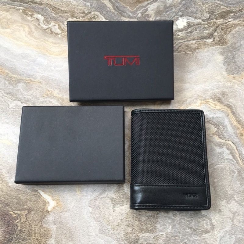 Card Holder Tumi Dompet Kartu Mirror Quality Unisex