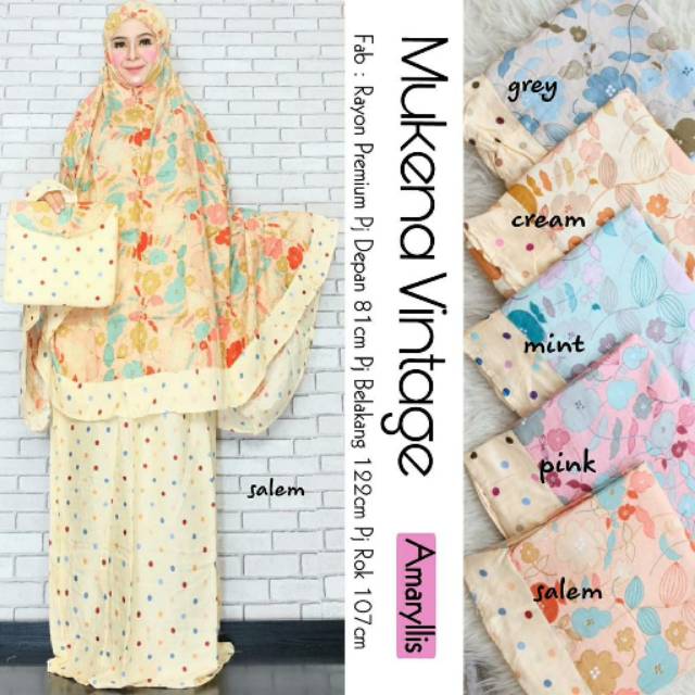 Mukena Vintage // Amarilis