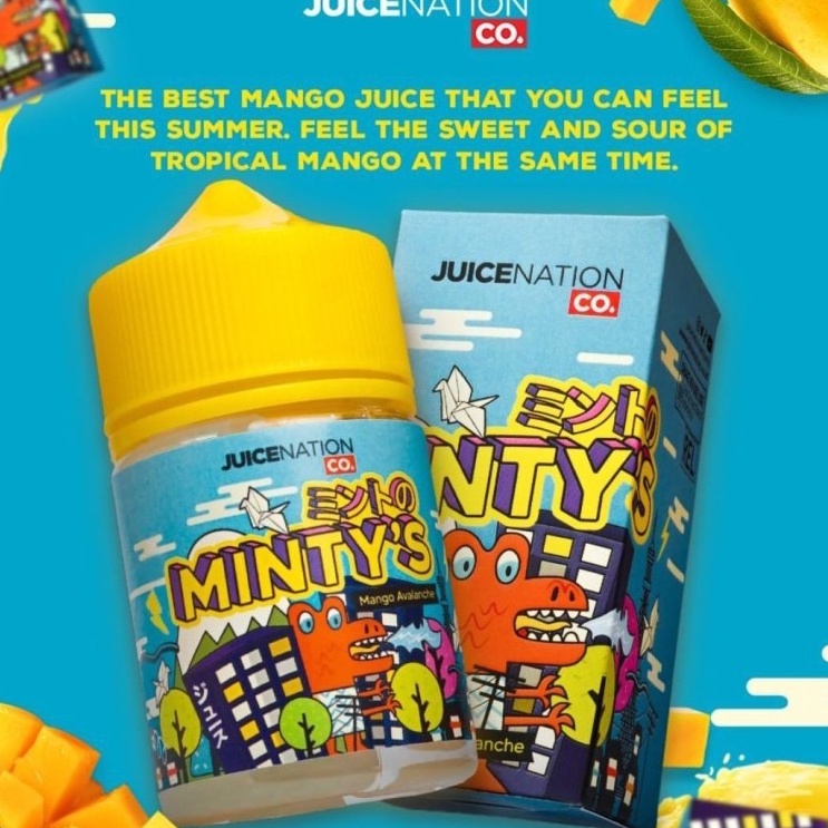 MINTYS 60ML 3MG MANGO AVALACHE | MINTY