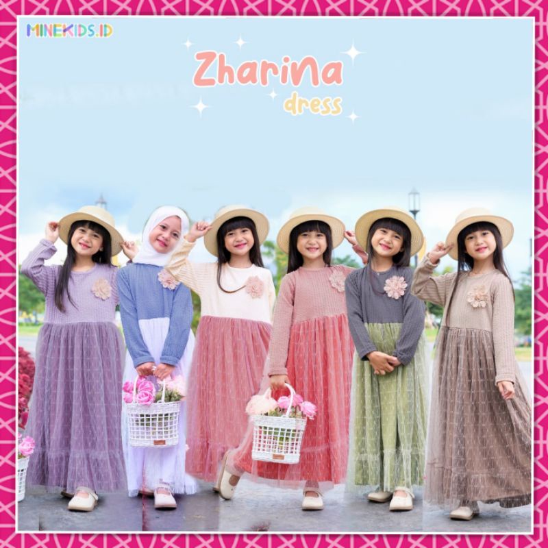 baju muslim anak perempuan pesta minekids gamis anak perempuan 4 5 6 7 8 9 tahun pakaian muslim anak