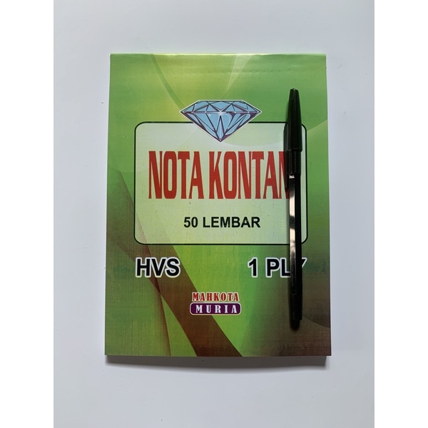 

NOTA KONTAN BESAR 1 PLY