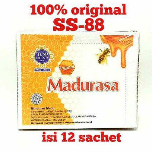 

MADURASA ~ RASA ORIGINAL (KOTAK ISI 12 SACHET)