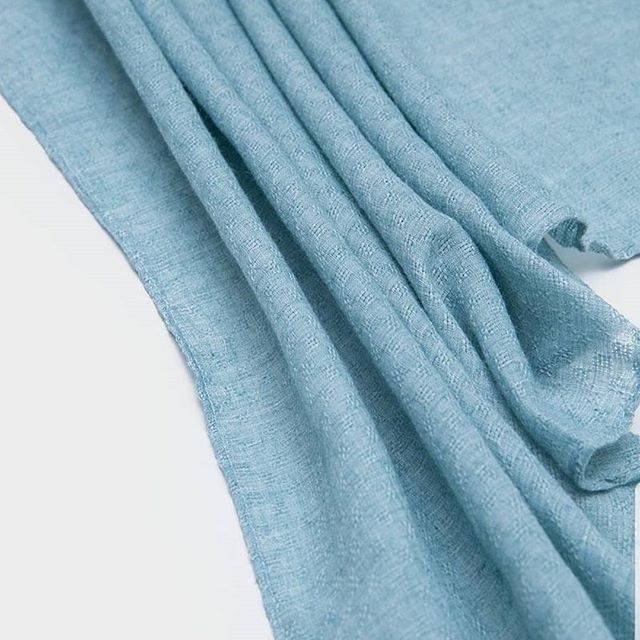 Hijabenka Pastel Blue Square Hijab