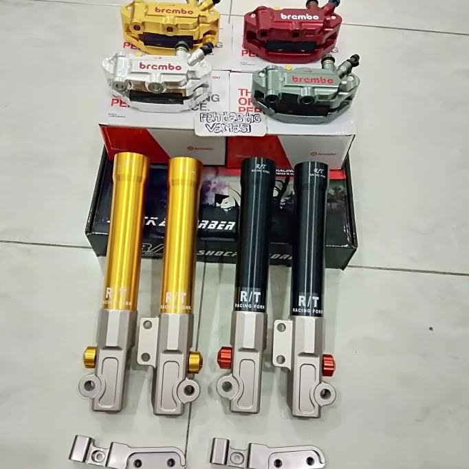 Bottom Shock Rt 6 Stage Plus Monoblock Brembo Kanan Mio J-Mio M3