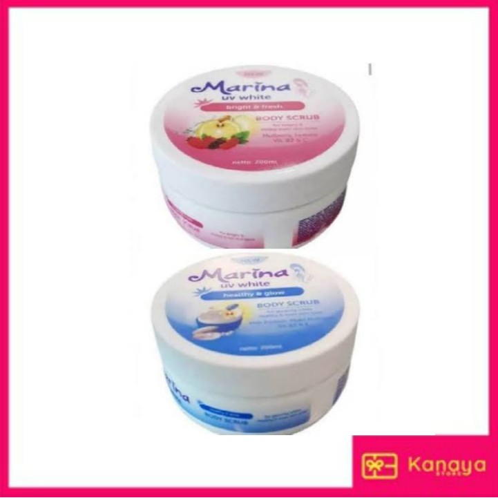 (BISA COD) Marina UV White Body Scrub