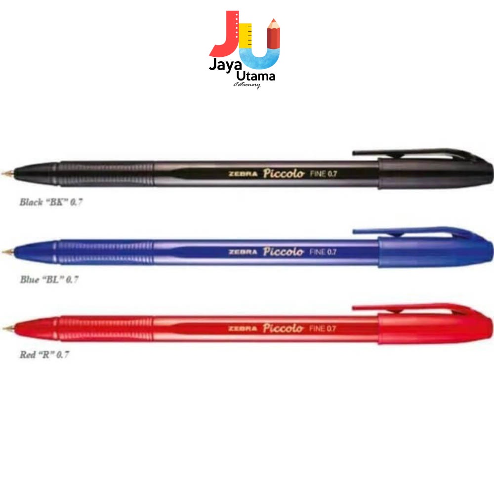 

Zebra Bolpen Ball Pen Pulpen Pena Piccolo 0.7 Mm