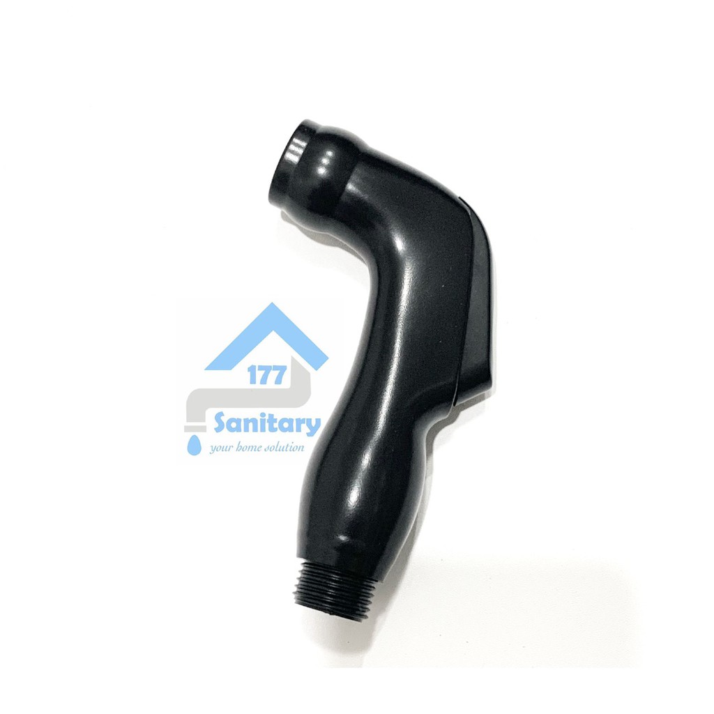 Kepala jet shower HITAM 9908H-HEAD semprotan cebok bidet kloset closet toilet black spray model sanei /B23K