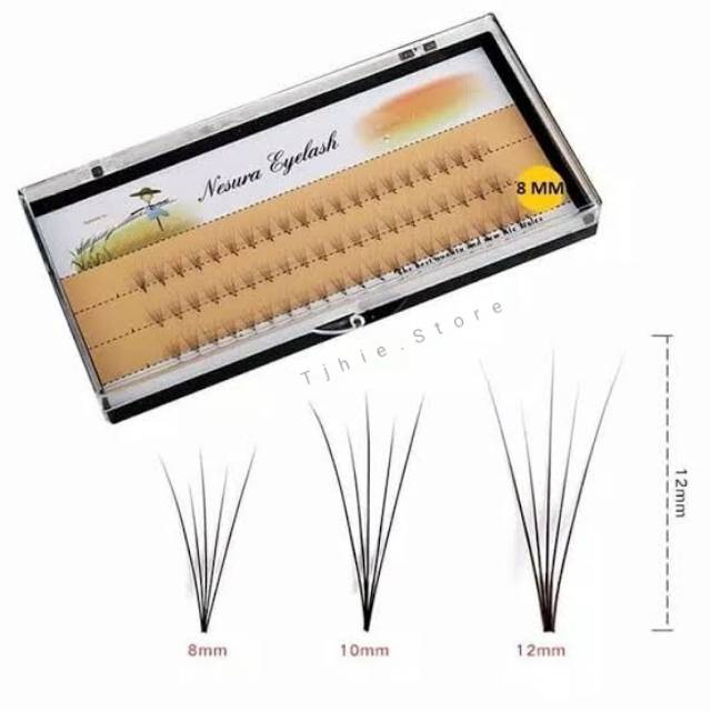 NESURA 3D EYELASH EXTENSION/RUSSIAN EYELASH/EYELASH EXTENSION