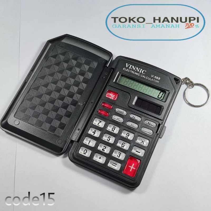 

Kalkulator Alat Bantu Hitung Vinnic 0568 8 digit Slim Awet