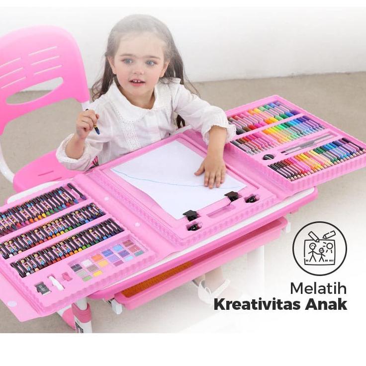 

Special Packing Crayon Set 208pcs / Krayon Mewarnai Anak 208pcs / Pensil Warna Set 208pcs